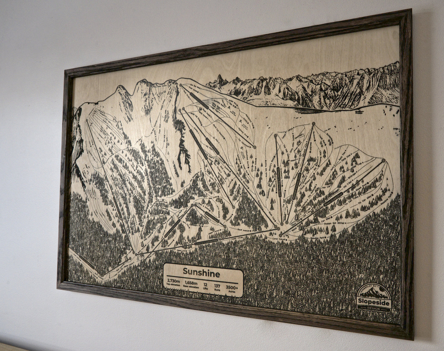 Sunshine Ski Resort Map