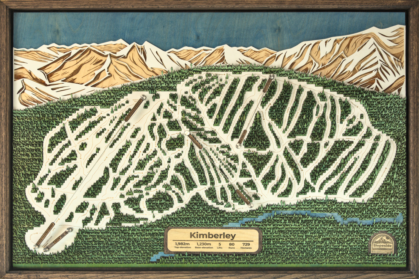 Kimberley Alpine Resort — Collector’s Edition Map