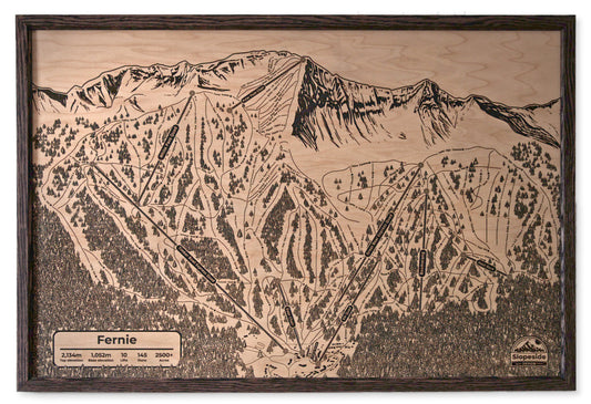 Fernie Alpine Resort - Large 32" x 22"