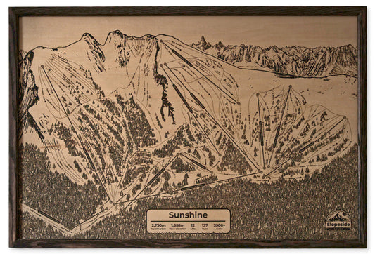 Sunshine Ski Resort Map